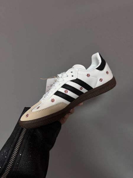 Женские кроссовки Adidas Samba &ldquo;FLORAL WHITE&rdquo; фото