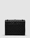 Женская сумка Yves Saint Laurent Envelope Medium In Quilted Leather Black Premium re-11325 фото 3