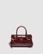 Жіноча сумка Prada Bonnie Mini Handbag Burgundy Premium re-128883 фото 3