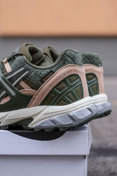 Чоловічі кросівки Asics Gel-Sonoma 15-50 Gore-Tex TERMO❄ White/Beige/Green фото