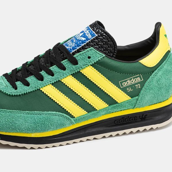 Мужские кроссовки Adidas SL 72 Green Yellow фото