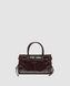 Жіноча сумка Prada Bonnie Mini Handbag Chocolate Premium re-128884 фото 4
