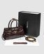 Жіноча сумка Prada Bonnie Mini Handbag Chocolate Premium re-128884 фото 1